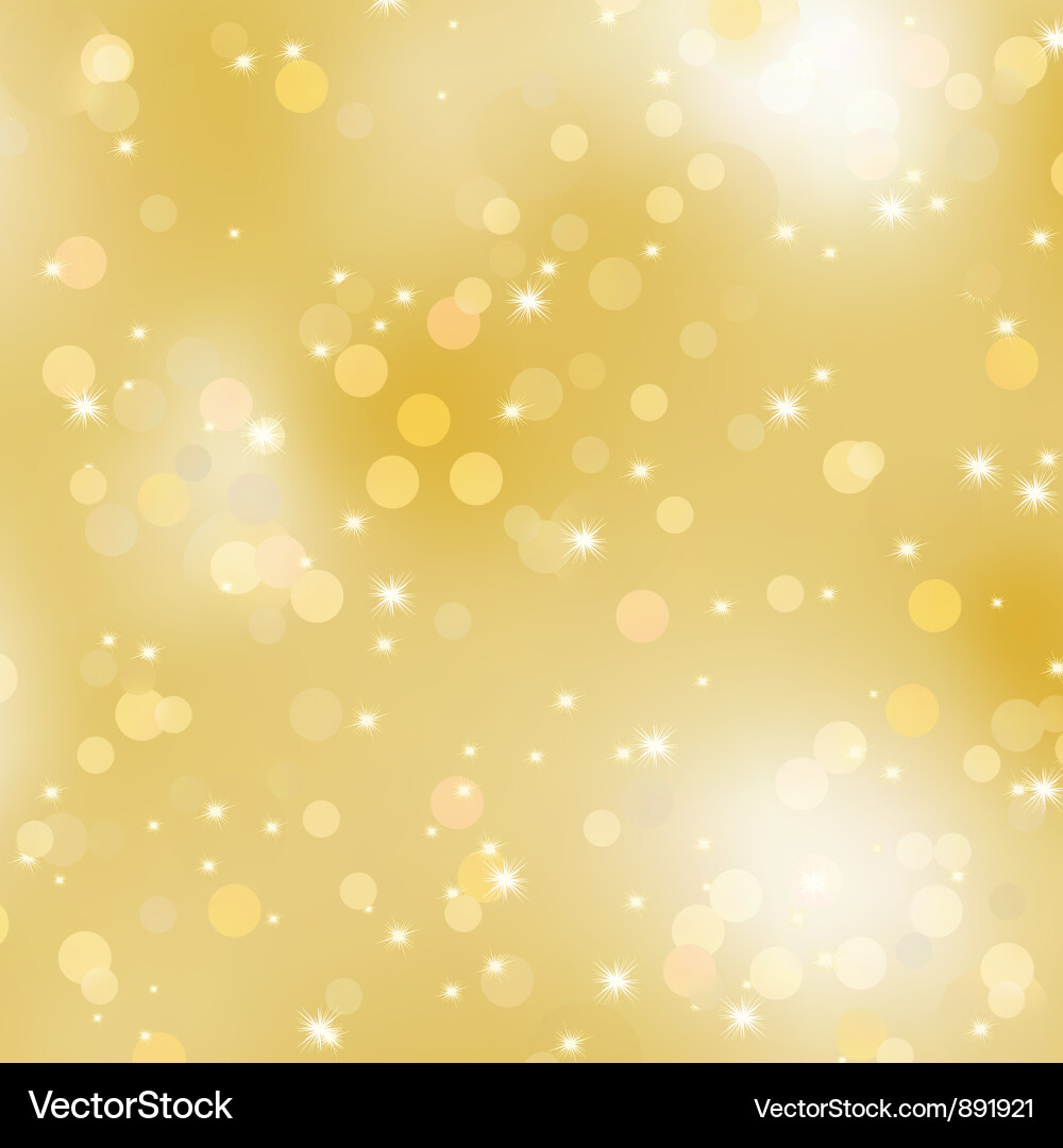 Golden Sparkle Background Vector Image