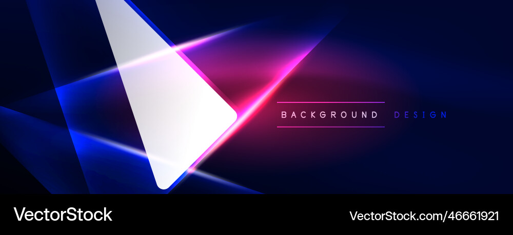 Neon lights hacking geometric background virtual Neon lights hacking geometric background virtual Vector Image