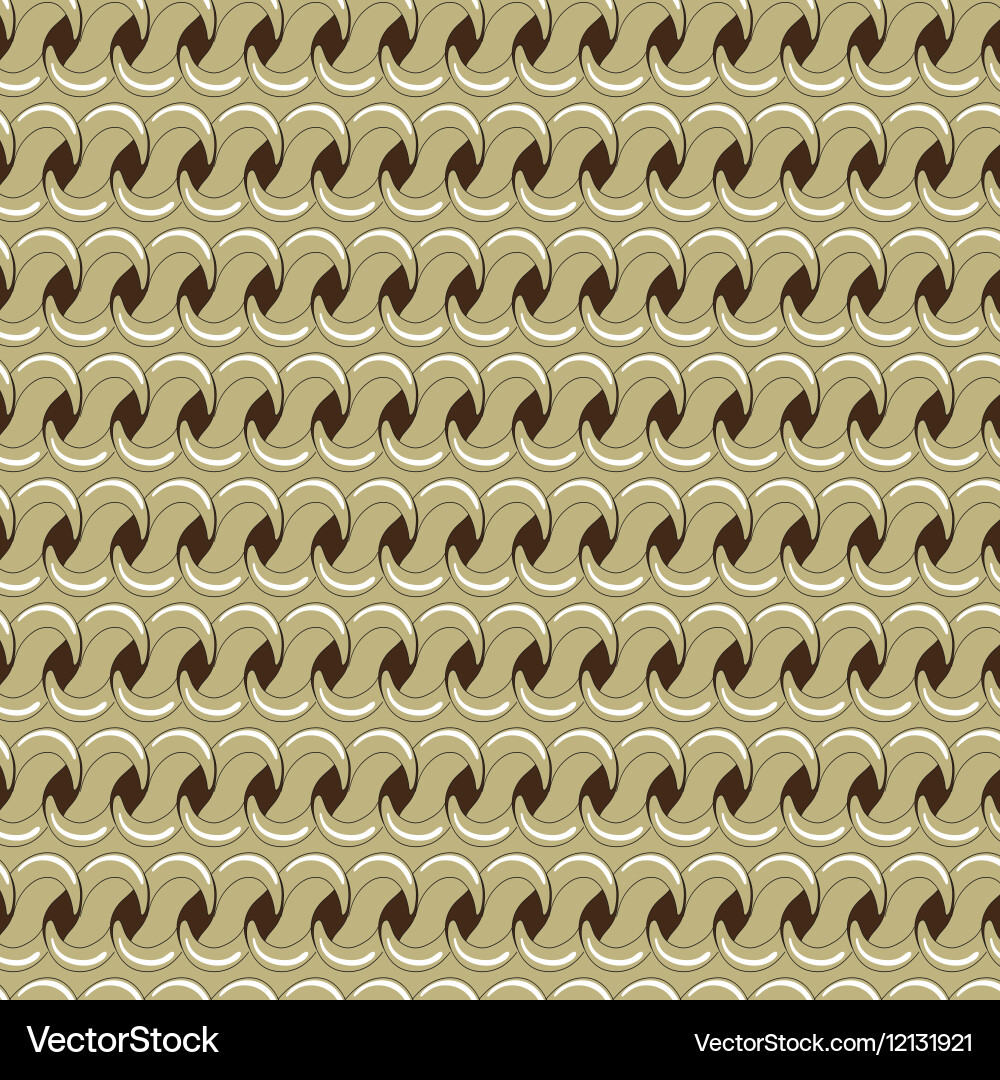 Seamless chain pattern Vector Image