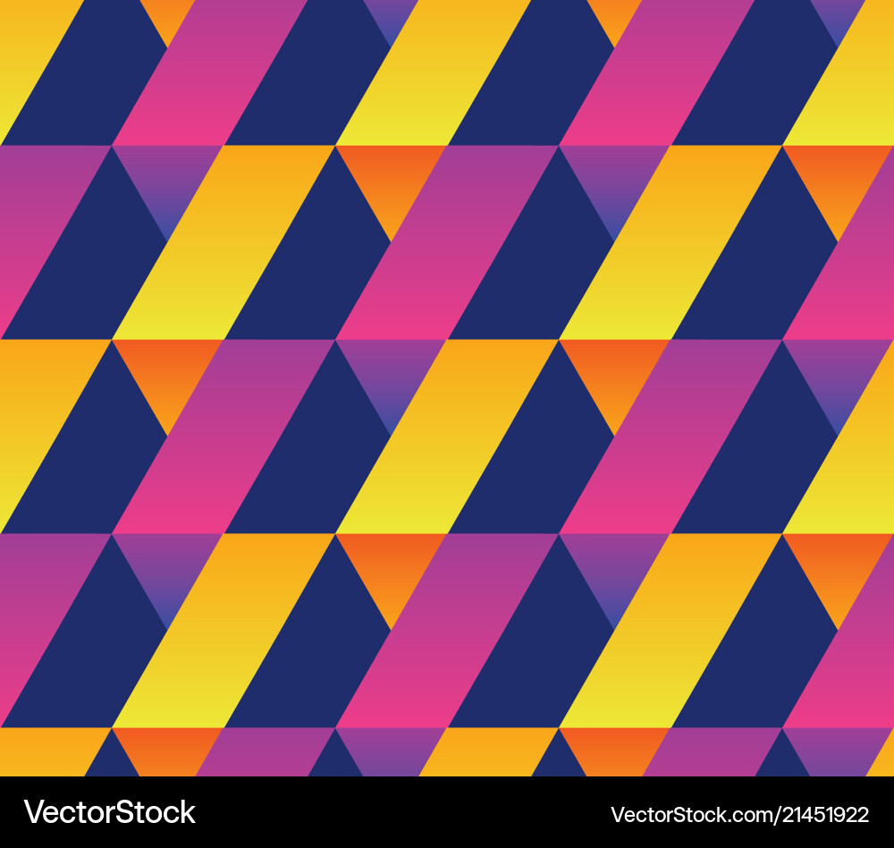Geometry colorful abstract seamless pattern Geometry colorful abstract seamless pattern vector image