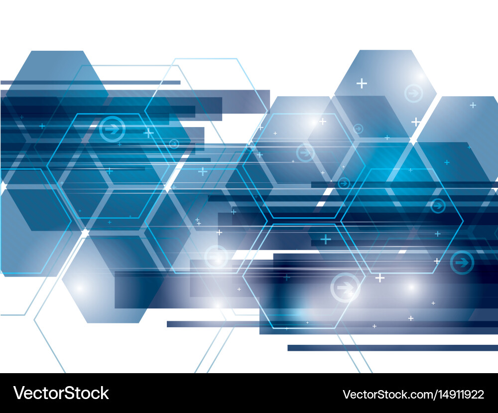 Modern Tech Background Vector Image
