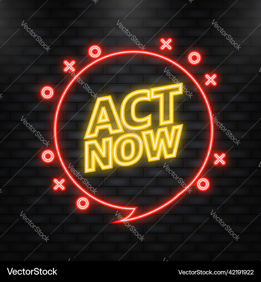 Neon icon red button on white backdrop call Neon icon red button on white backdrop call vector image