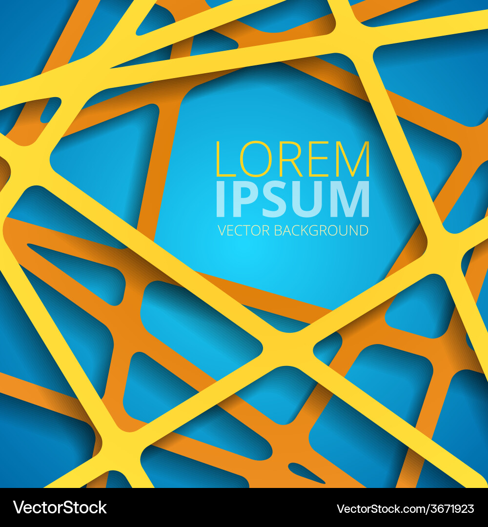 Abstract Crossed Lines Background vector image