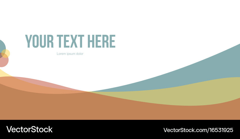 Abstract header website simple beauty design Vector Image