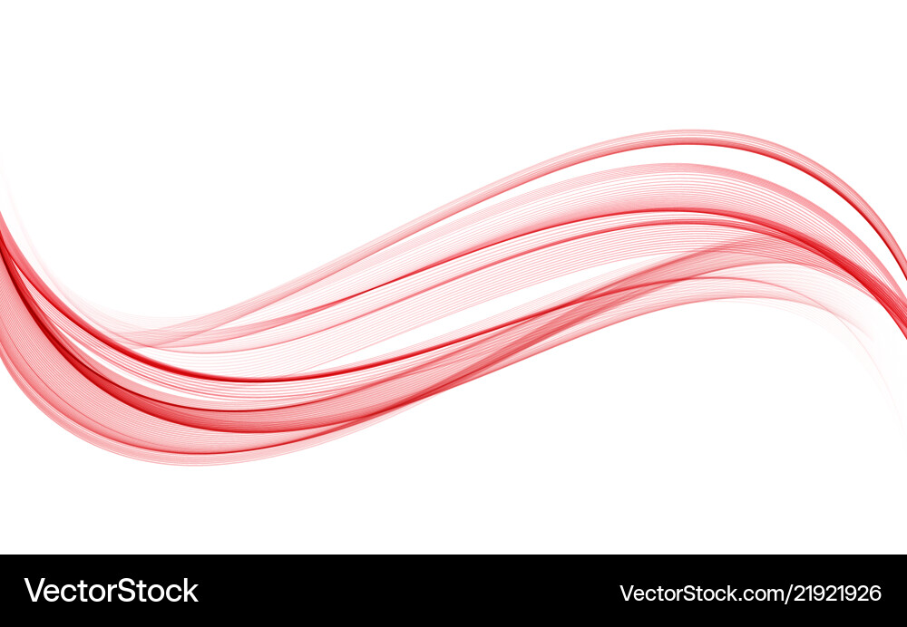 Abstract Colorful Wave Background vector image