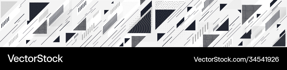 Abstract panoramic background with triangles Abstract panoramic background with triangles Vector Image