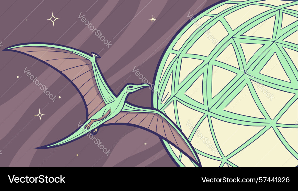 Geometric globe global network connection design vector image
