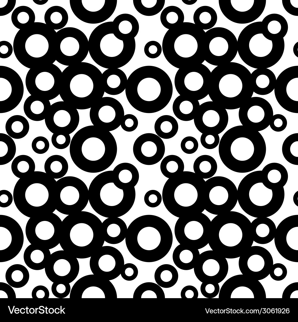 Seamless pattern abstract psychedelic art vector image