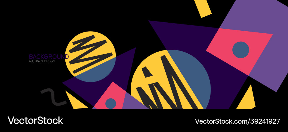 Abstract background blocks lines triangles Abstract background blocks lines triangles vector image