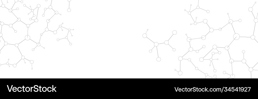 Abstract panoramic background with different vector image