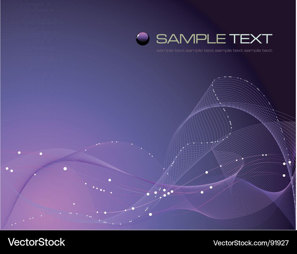 Abstract Wave Pattern vector image
