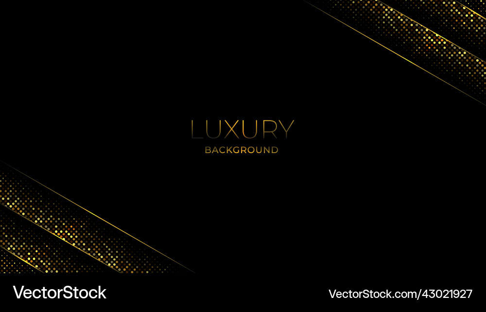 Luxus schwarz abstrakten Hintergrund mit golden Luxus schwarz abstrakten Hintergrund mit golden vektorbild