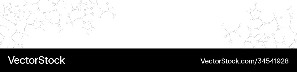 Abstract panoramic background with different vector image