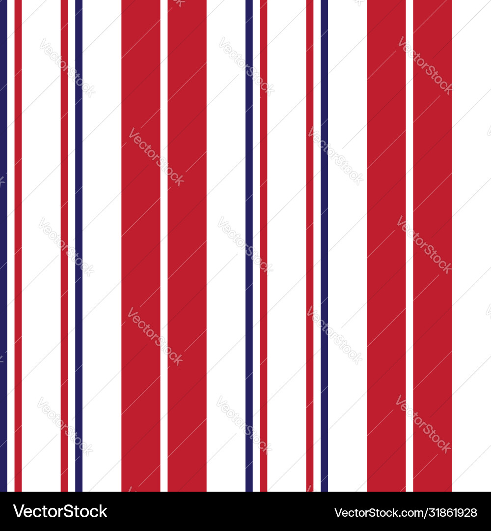 Red and blue stripe seamless pattern background Vector Image