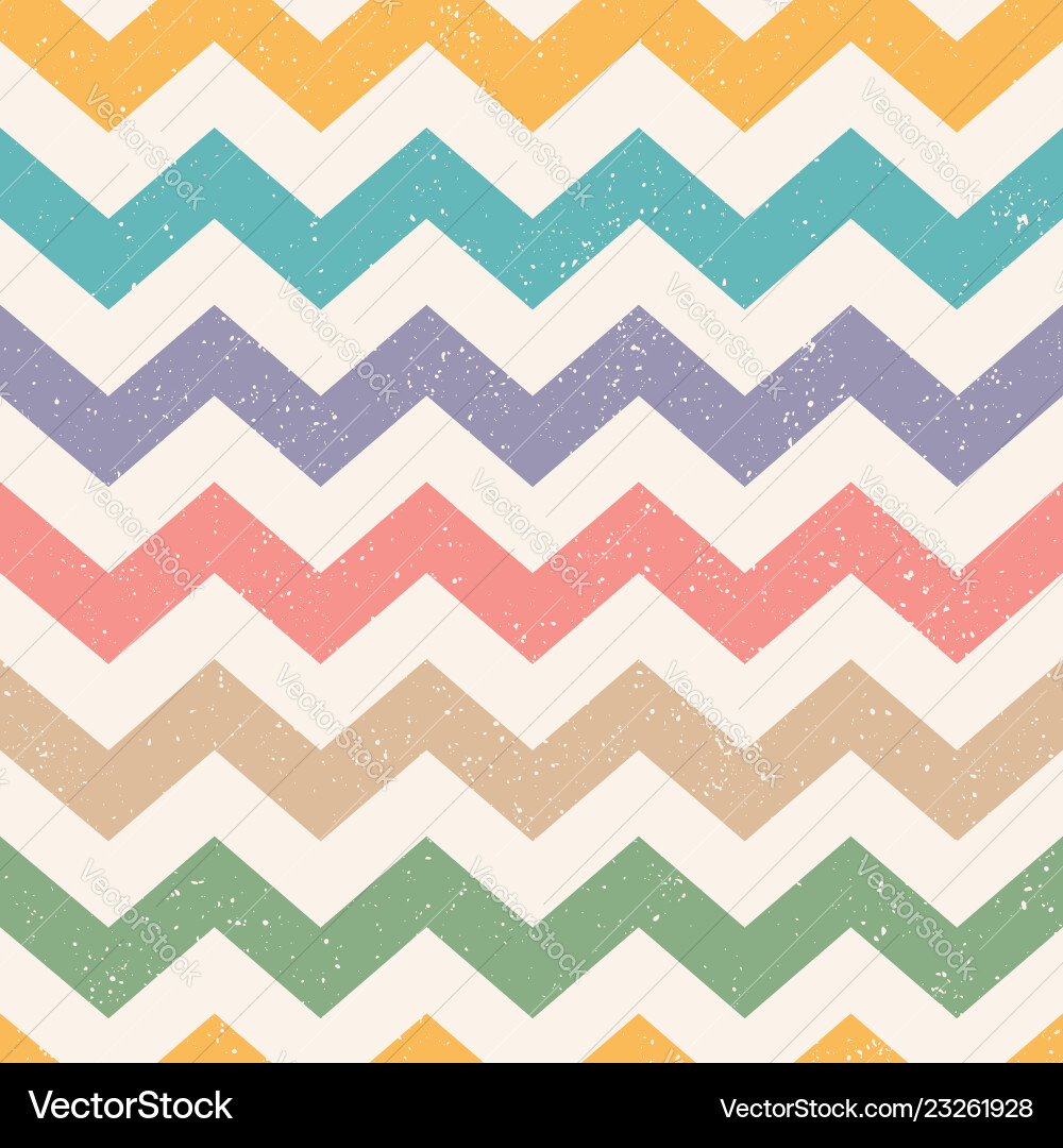 Retro Zigzag Pattern vector image