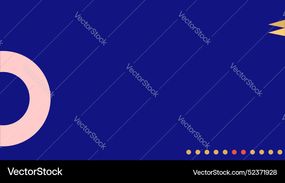 Simple geometric pattern with abstract background Vector Image