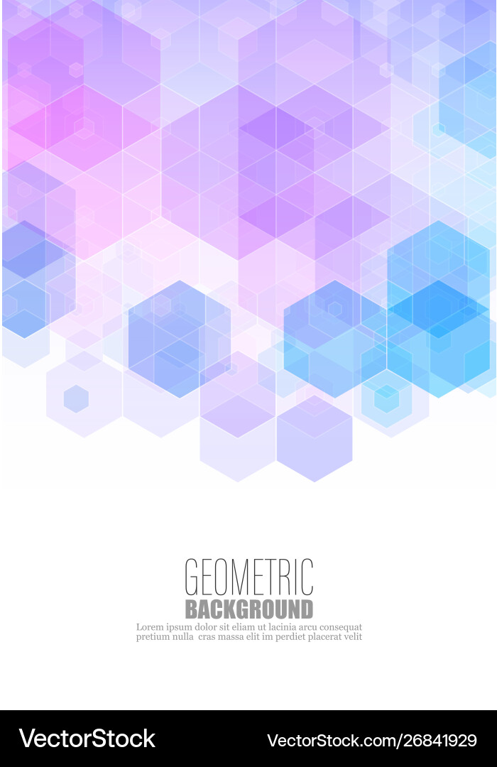 Abstract science background hexagon Abstract science background hexagon Vector Image