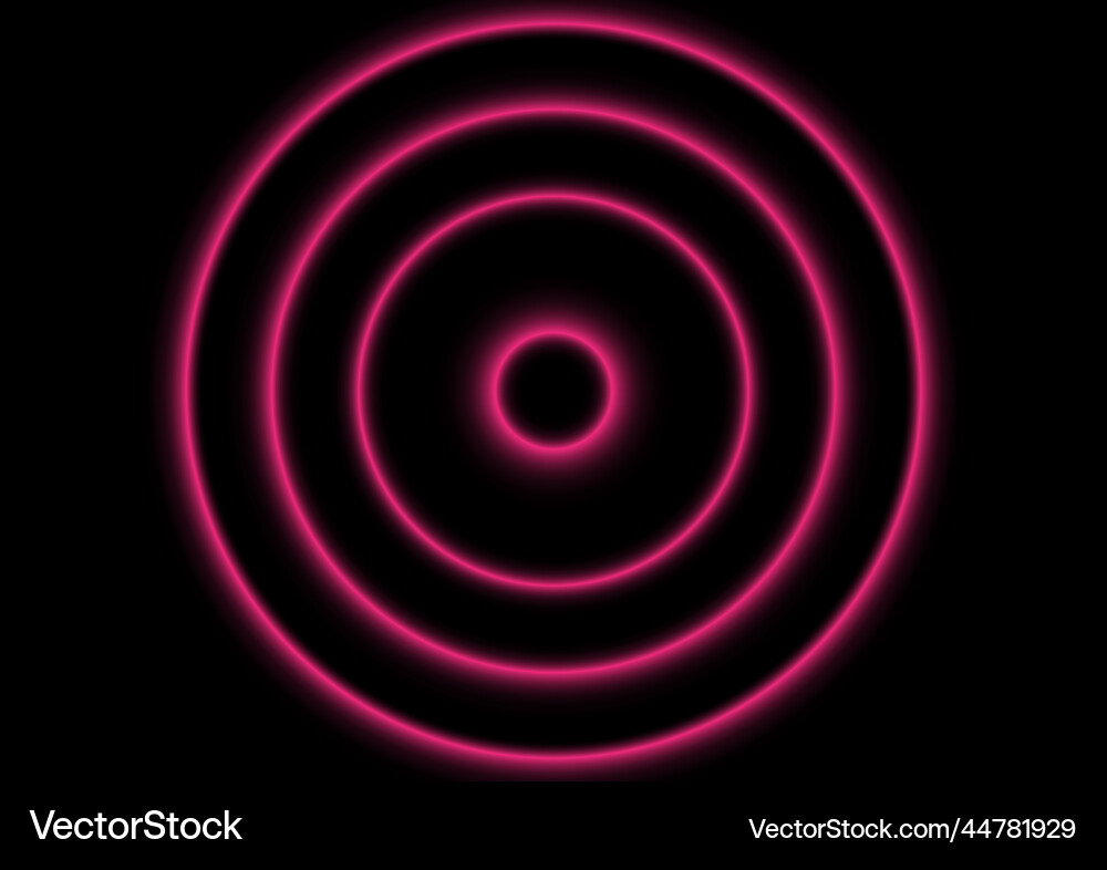 Graphics design circle glow with red tone Graphics design circle glow with red tone vector image