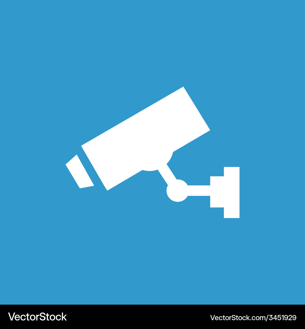 Security Camera Icon Vector Image