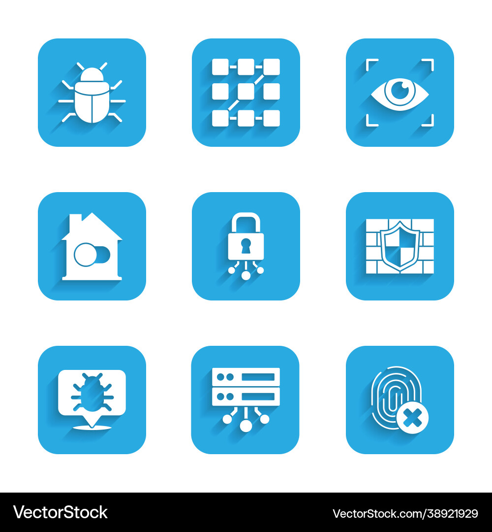 Set cyber security server data web hosting Set cyber security server data web hosting vector image