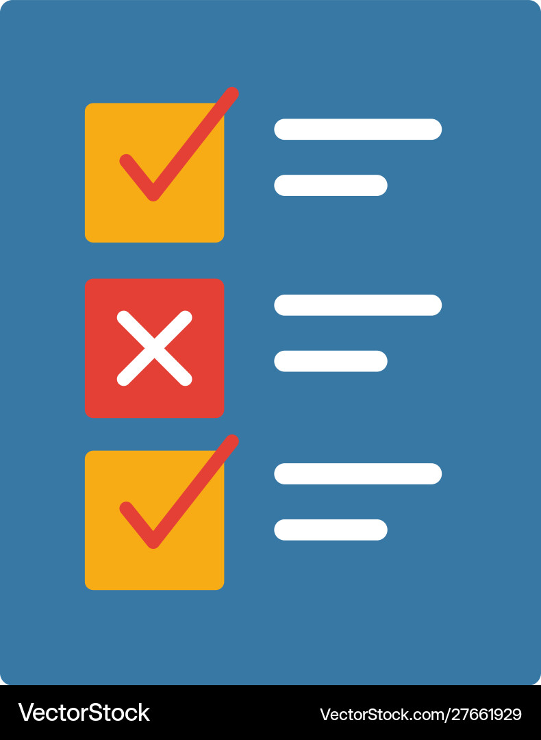 Testing icon simple flat element from design ui Testing icon simple flat element from design ui Vector Image