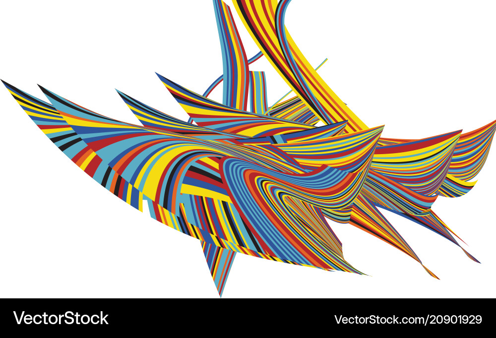 Zebra pop abstract stripe pattern Zebra pop abstract stripe pattern vector image