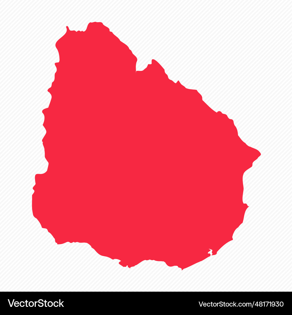Abstract uruguay simple map background Abstract uruguay simple map background vector image