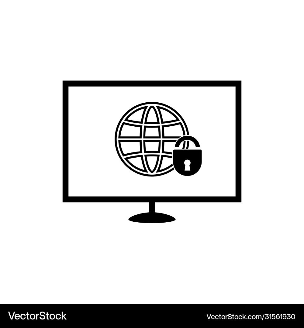 Ssl secure https certificate connection icon vector image