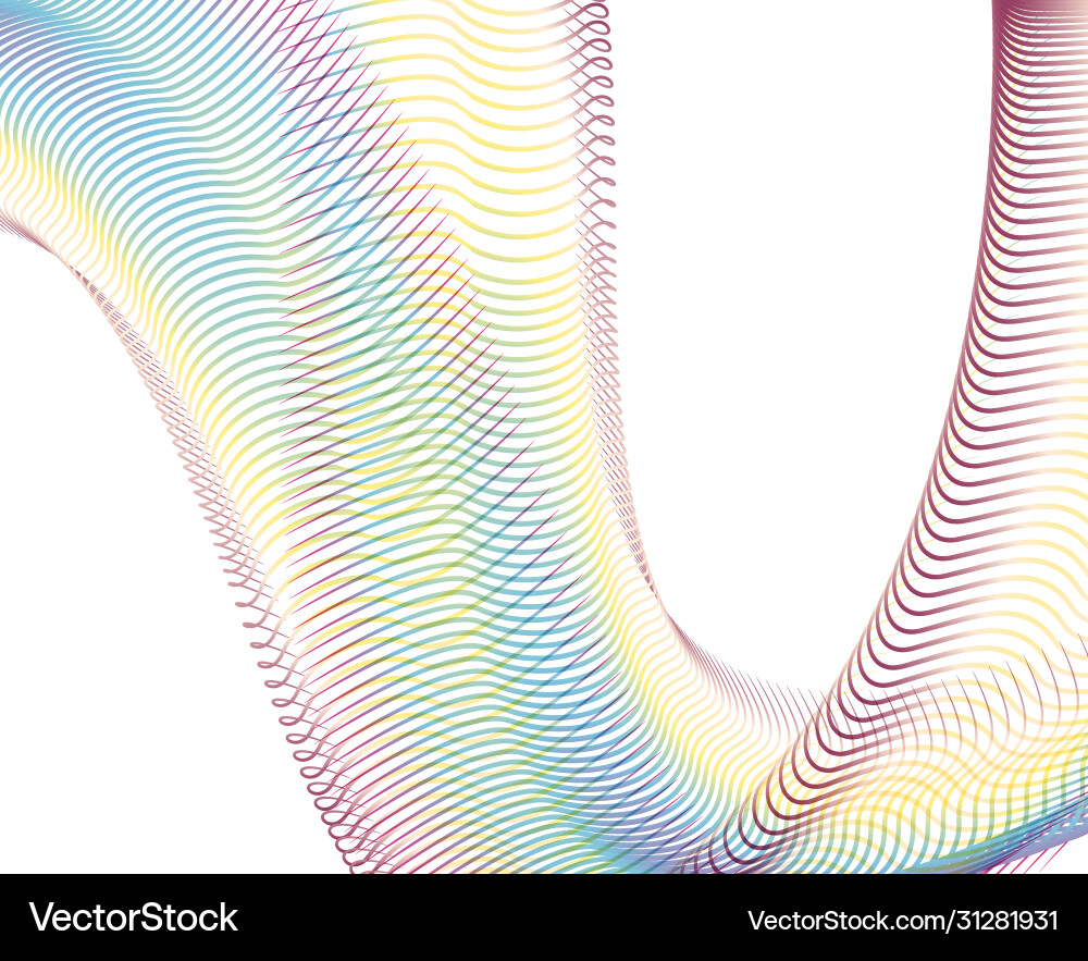 Abstract background blend wave line design Abstract background blend wave line design vector image
