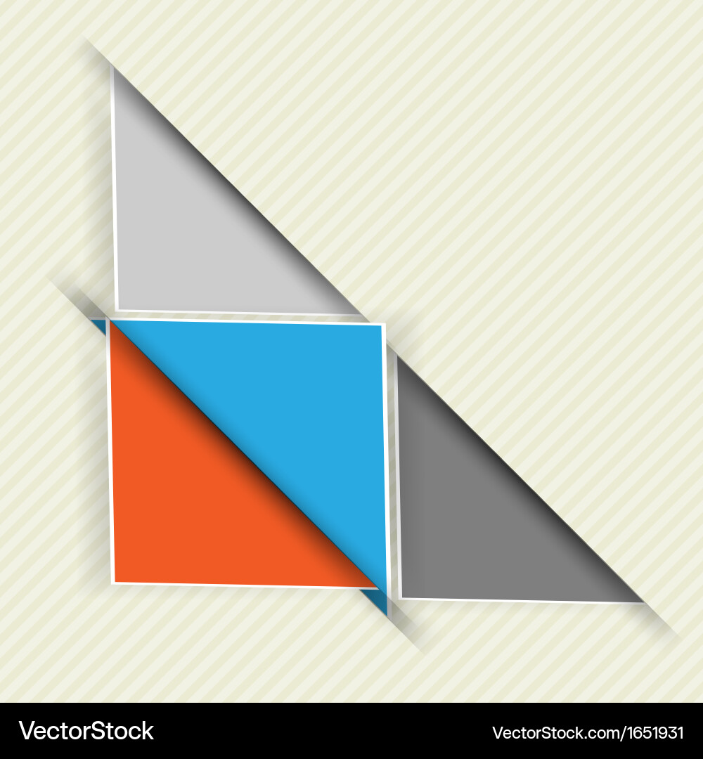 Background with abstract blank for text Vector Image