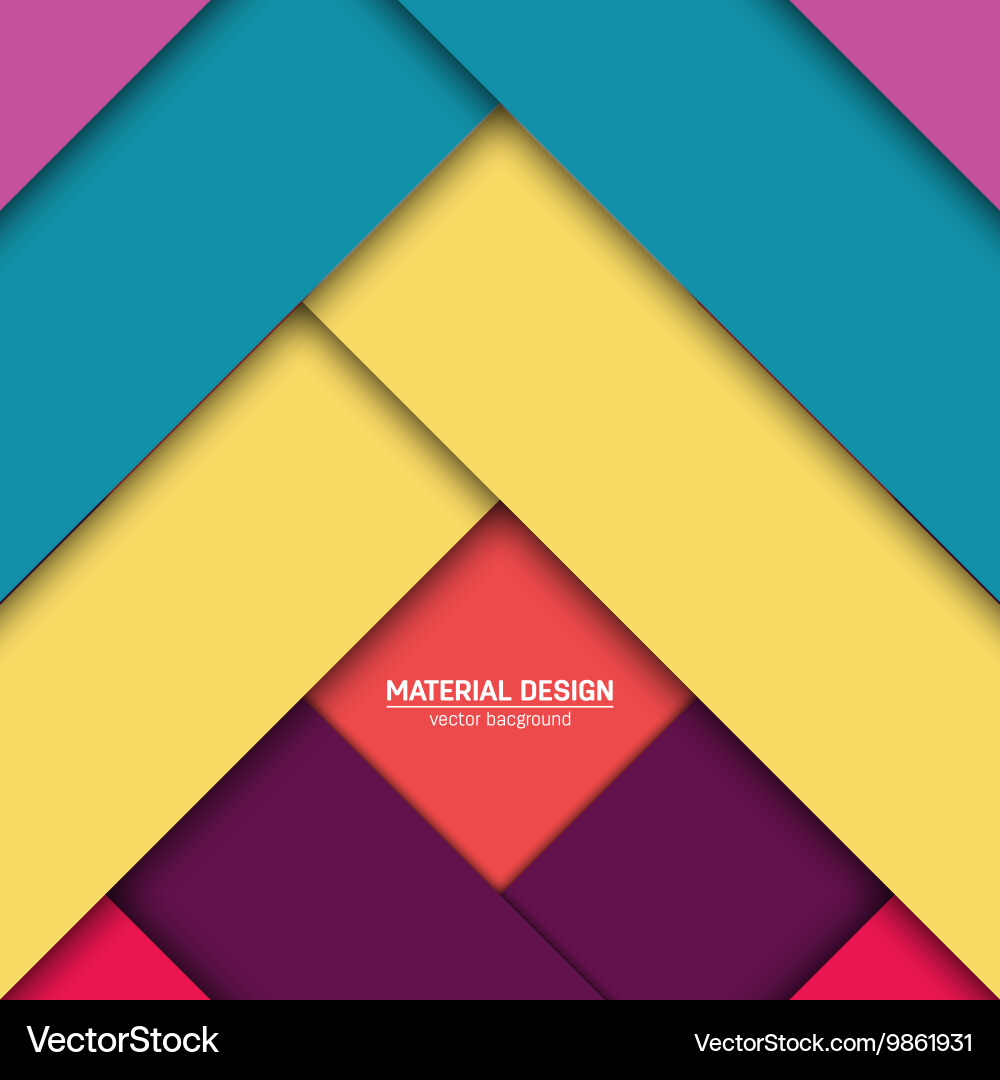 Material design background abstract vector image