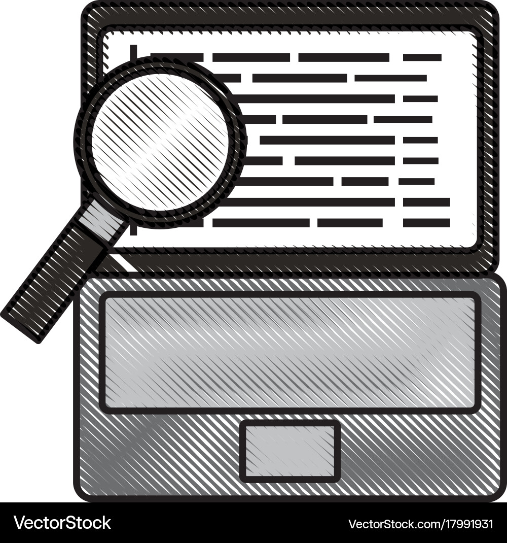 Programmierung Code Web site Entwicklung Laptop vektorbild