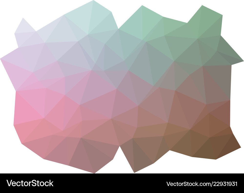 Triangular Mosaic Abstract Background vector image