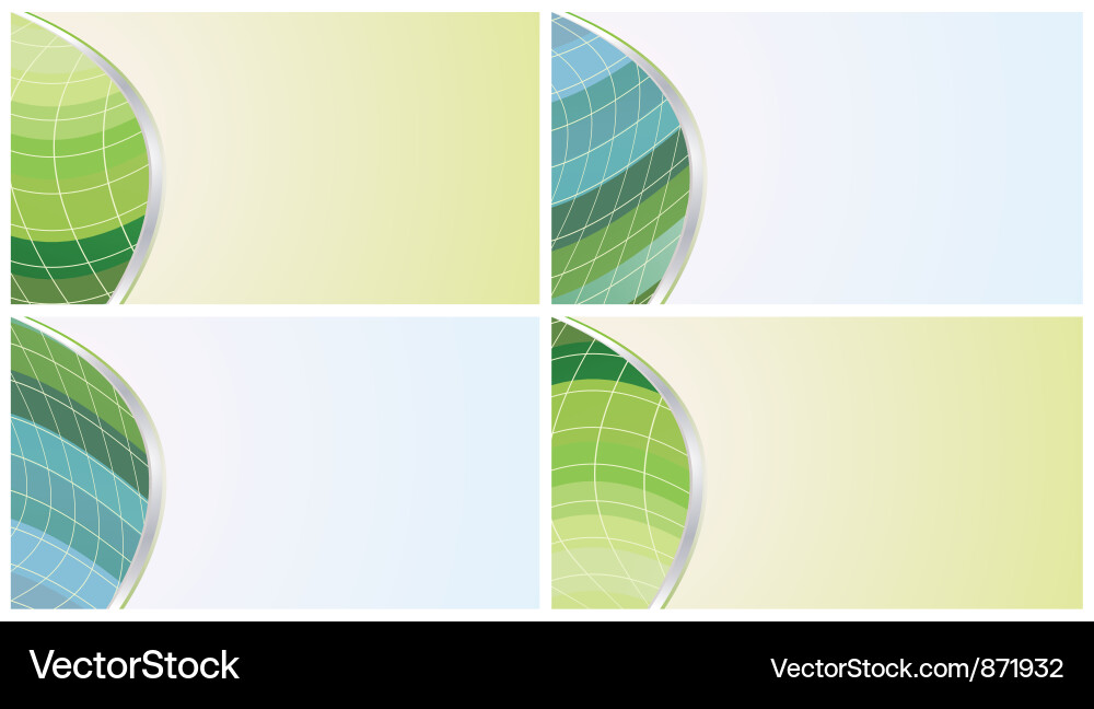 Gradient Abstract Backgrounds Vector Image