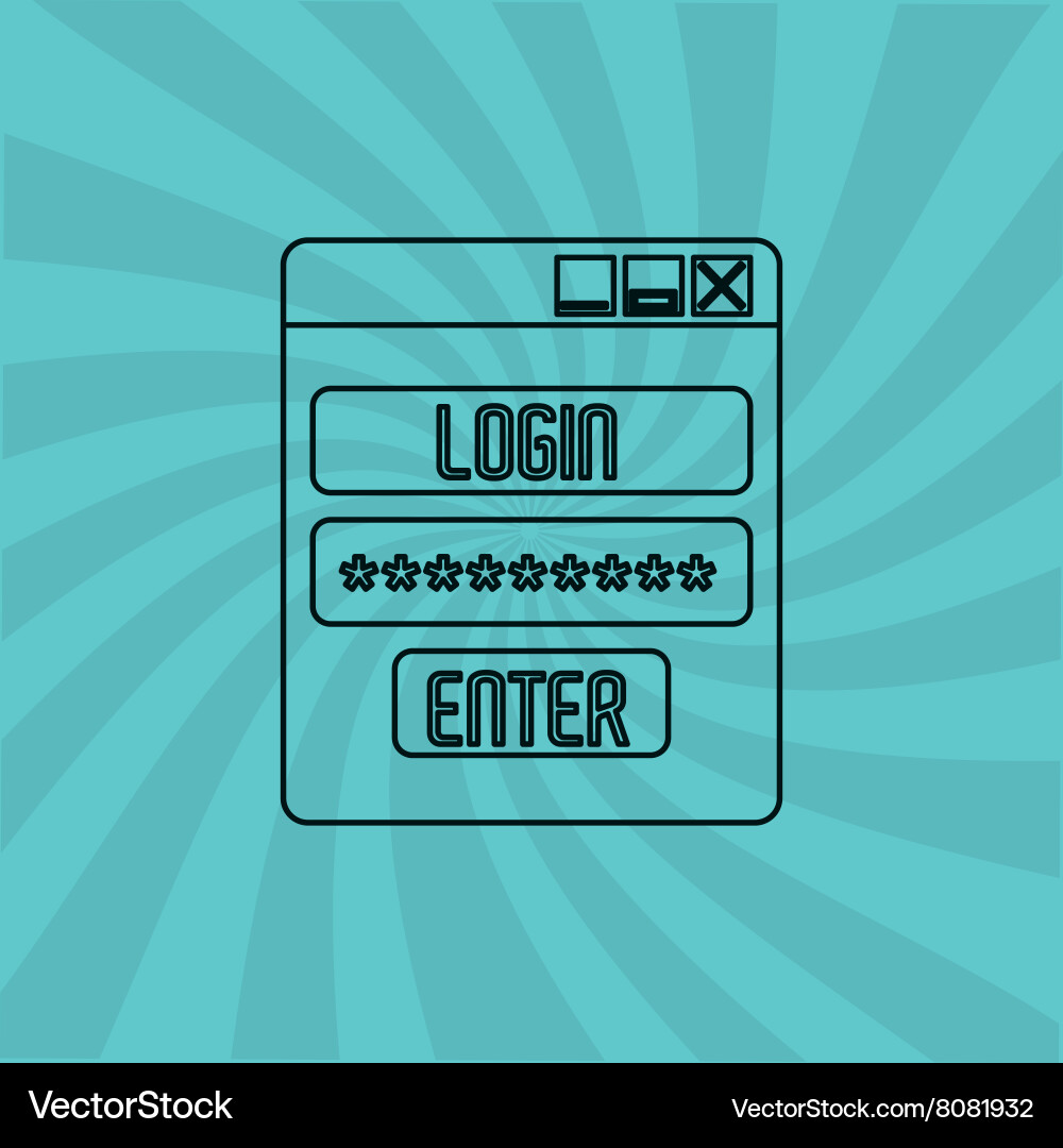 Security system design Vector Image