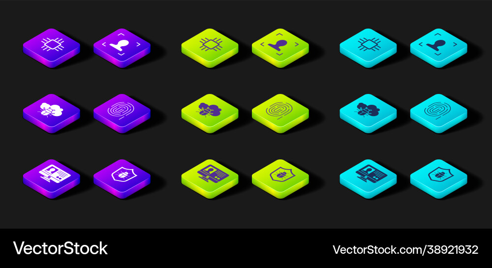 Set create account screen system bug on cloud vector image