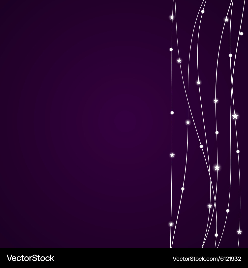 Sparkling New Year Background Vector Image