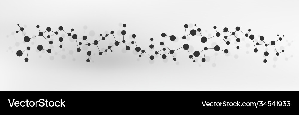 Abstract panoramic background with different vector image