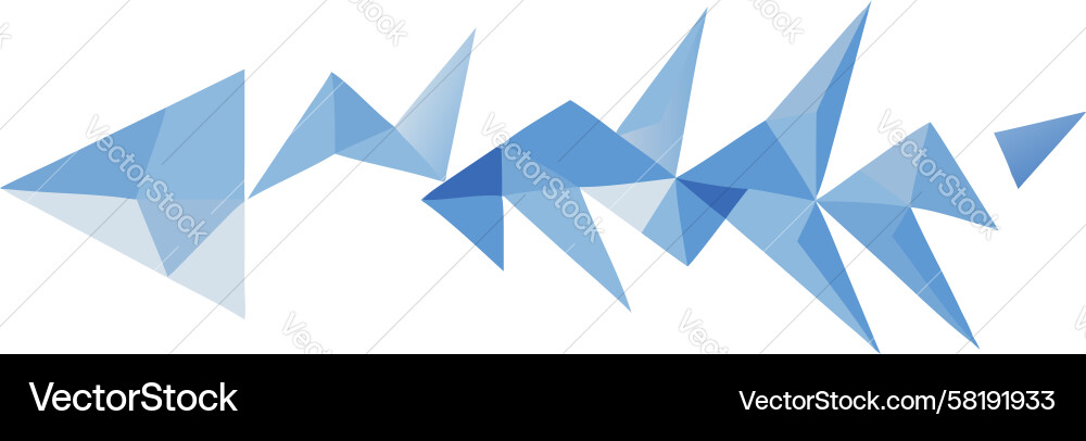 Angular Geometric Abstract Shapes Vector Image