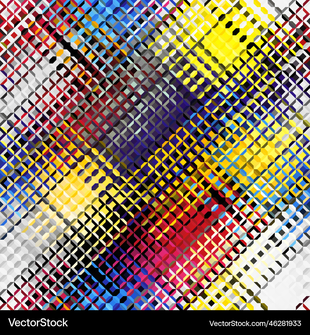 Geometric abstract pattern in low poly style Geometric abstract pattern in low poly style vector image