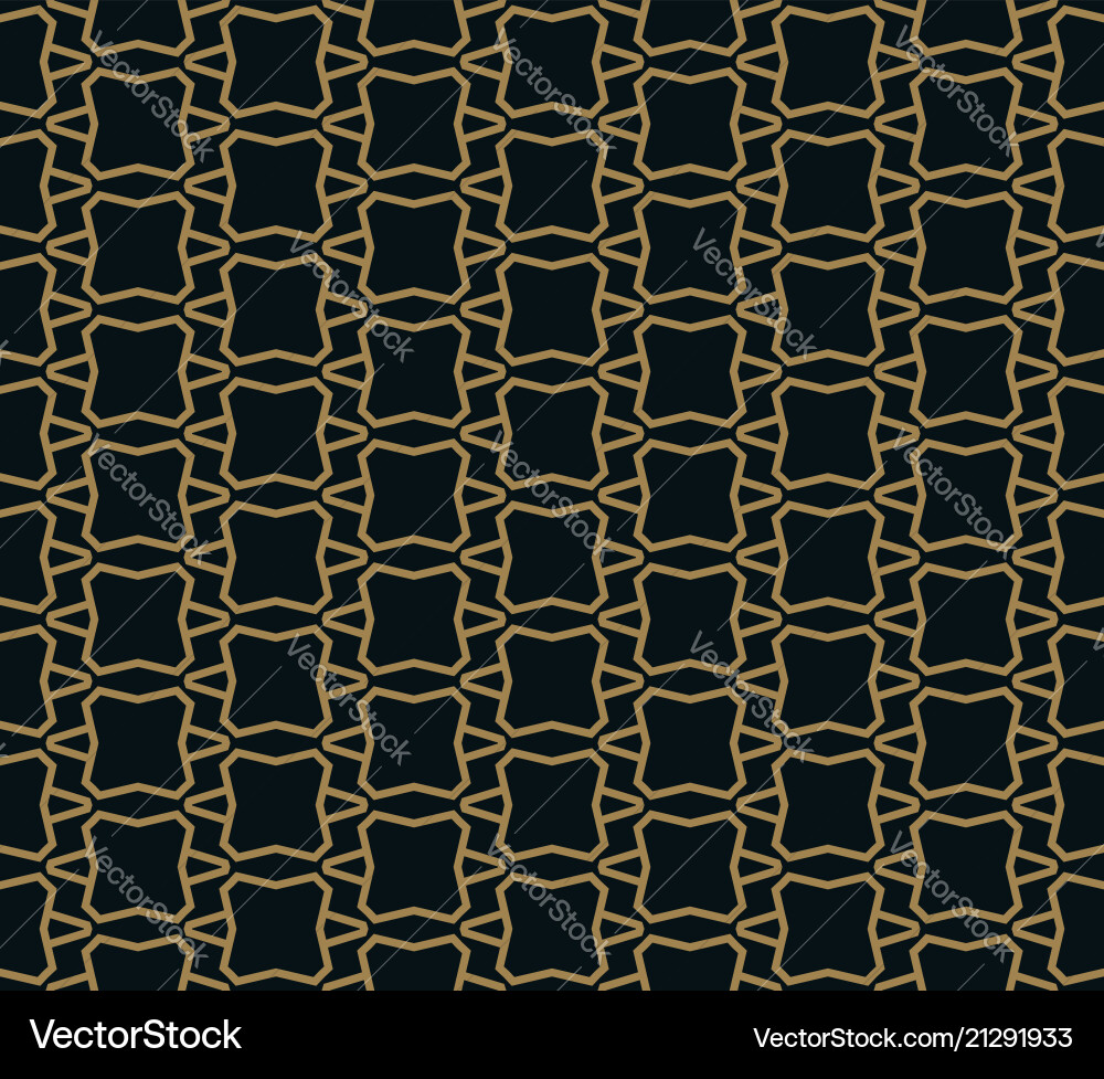 Seamless pattern of intersecting thin gold lines Seamless pattern of intersecting thin gold lines vector image
