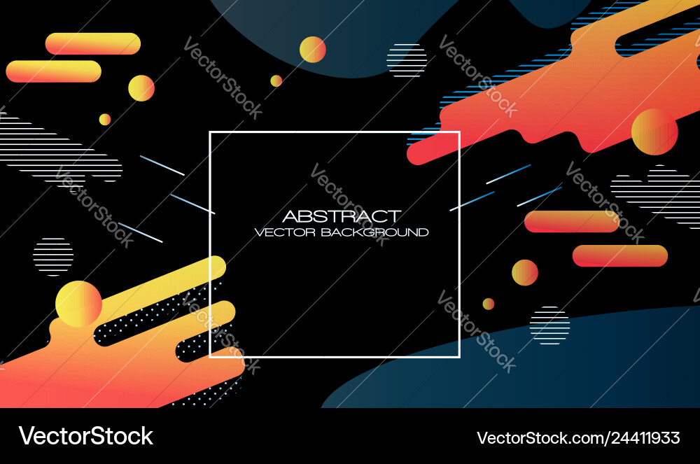 Web abstract background design vector image
