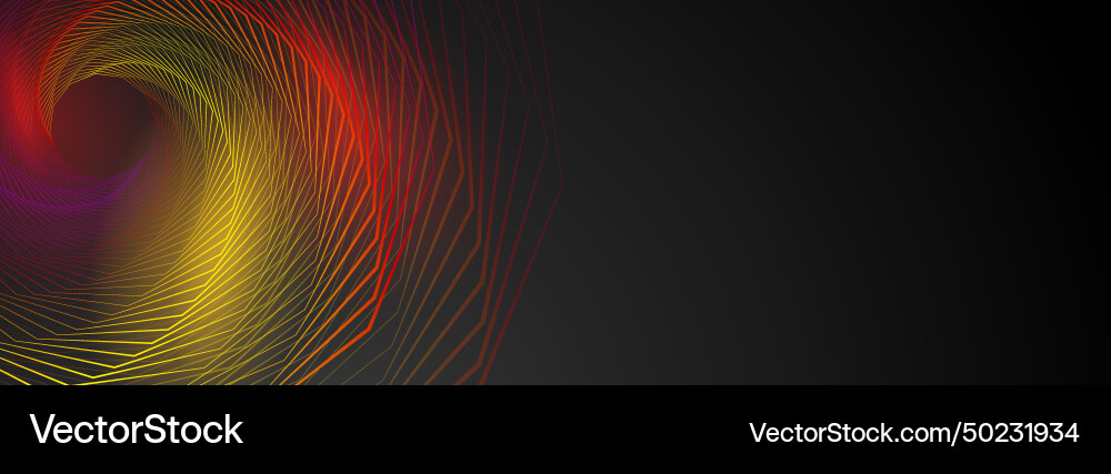 Abstract background with spirograph figures vector image
