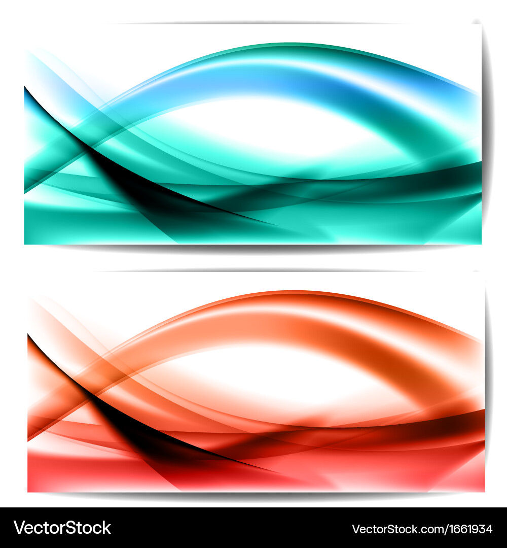 Abstract background with waves and lines Vector Image