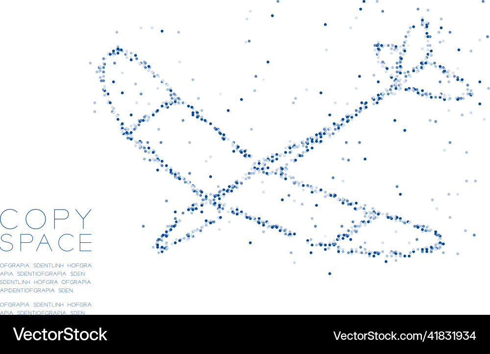 Abstract geometric circle dot molecule particle Abstract geometric circle dot molecule particle vector image