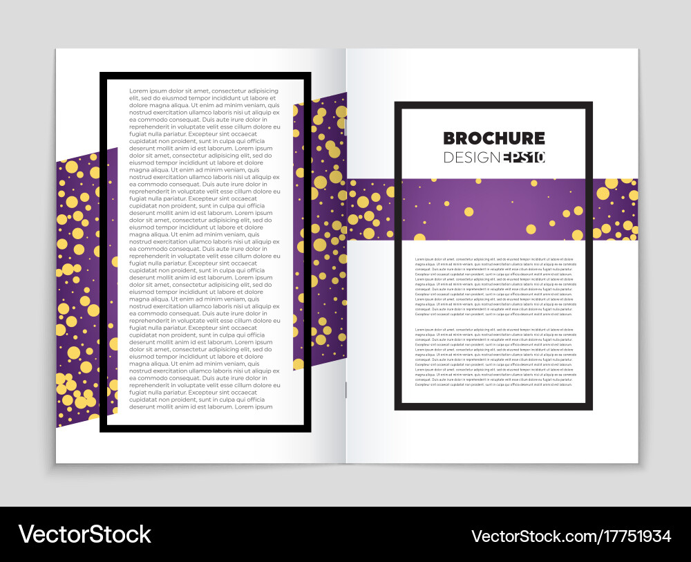Abstract layout background set for art vector image