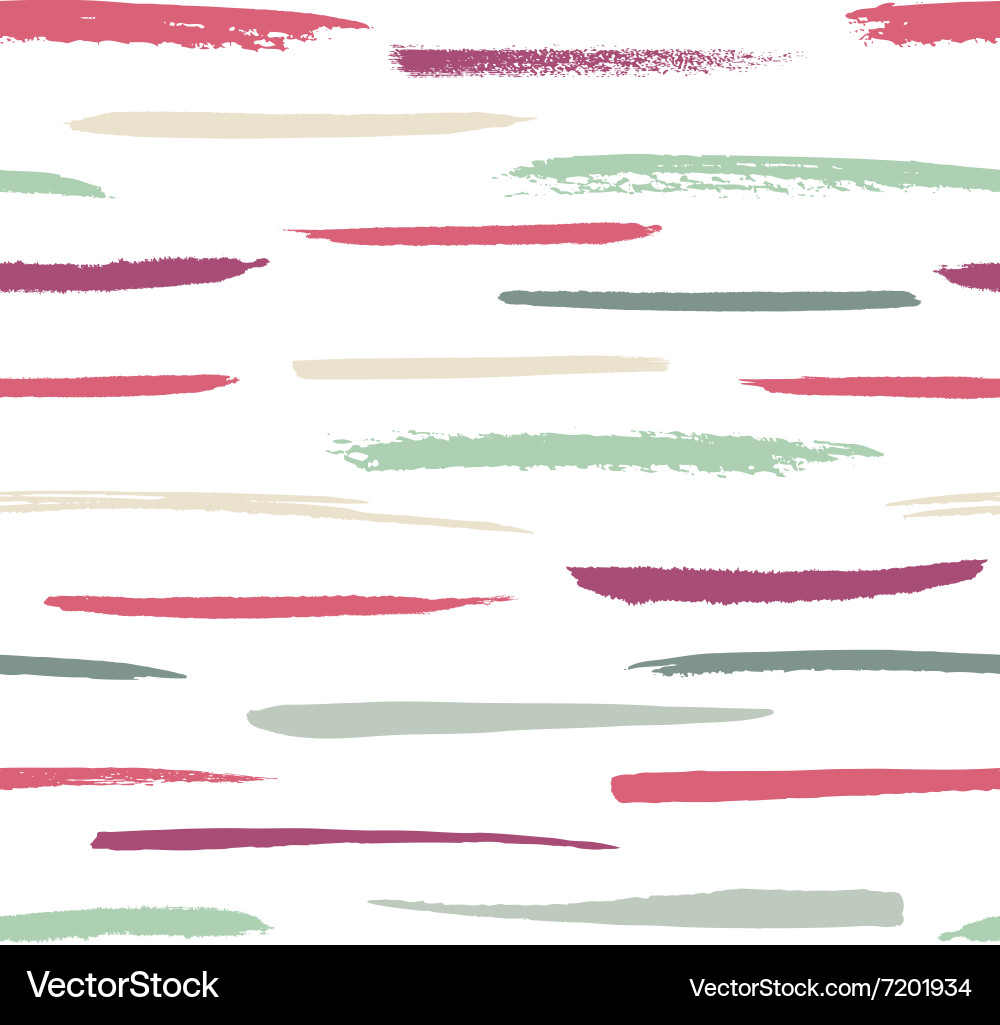 Brushstroke Pattern - Thin Strokes vector image