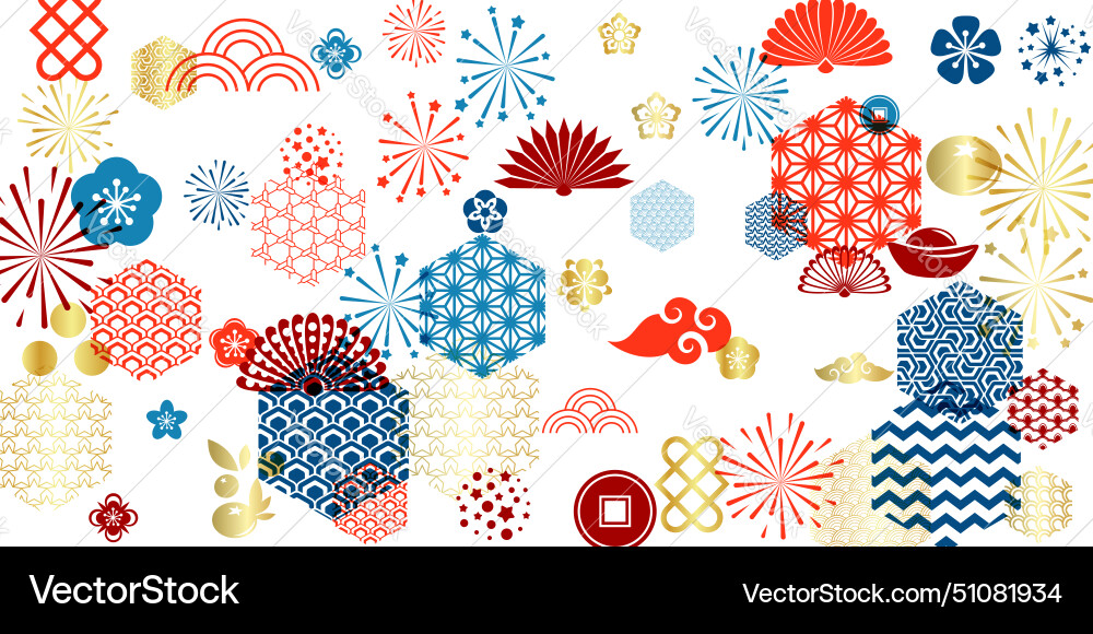 Holiday chinese and asian background Holiday chinese and asian background vector image