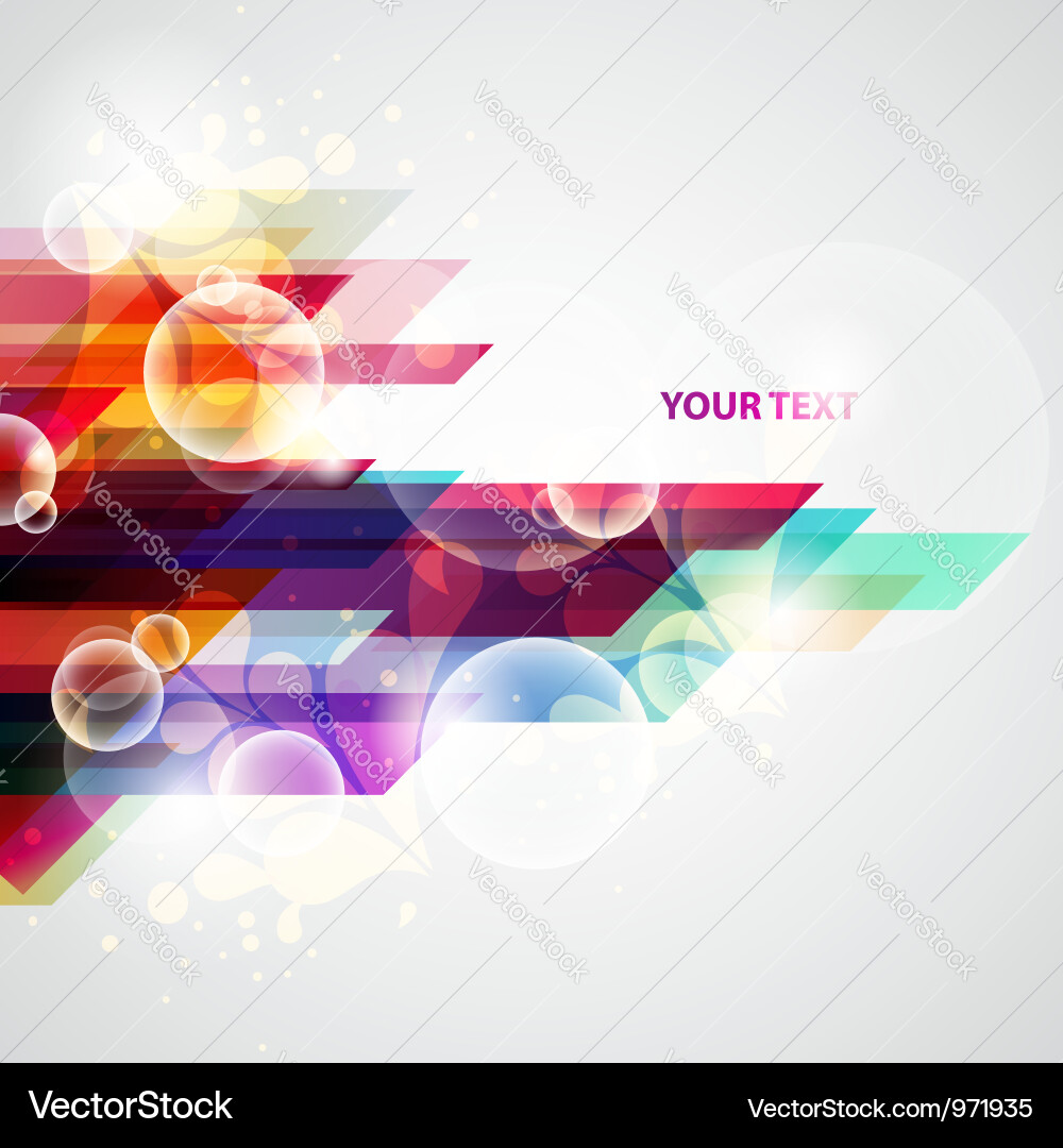 Abstract background vector image