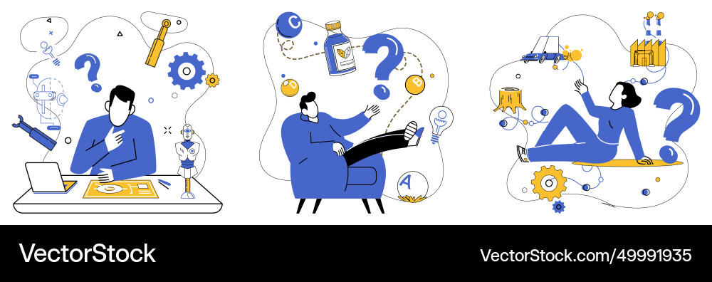 Advanced idea efficient planning is key unlocks Vector Image